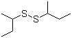 二仲丁基二硫醚分子结构 (CAS 5943-30-6)