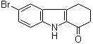 6-溴-2,3,4,9-四氢咔唑-1-酮分子结构 (CAS 59514-18-0)