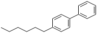 4-正己基联苯分子结构 (CAS 59662-31-6)