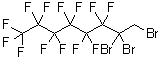 7,7,8-三溴-1,1,1,2,2,3,3,4,4,5,5,6,6-十三氟辛烷分子结构 (CAS 59665-25-7)