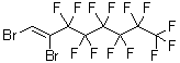 1,2-二溴-3,3,4,4,5,5,6,6,7,7,8,8,8-十三氟-1-辛烯分子结构 (CAS 59665-28-0)