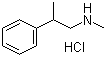 盐酸苯丙甲胺分子结构 (CAS 5969-39-1)