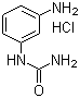 间氨基苯脲盐酸盐分子结构 (CAS 59690-88-9)