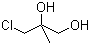 3-氯-2-甲基-1,2-丙二醇分子结构 (CAS 597-33-1)