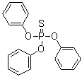 三苯氧基硫膦分子结构 (CAS 597-82-0)