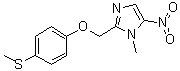 非昔硝唑分子结构 (CAS 59729-37-2)