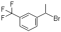 1-(3-三氟甲基苯基)乙基溴分子结构 (CAS 59770-96-6)