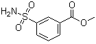 3-(氨基磺酰基)苯甲酸甲酯分子结构 (CAS 59777-67-2)
