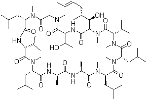 环孢菌素 C分子结构 (CAS 59787-61-0)