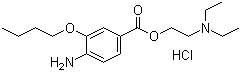 奥布卡因盐酸盐分子结构 (CAS 5987-82-6)