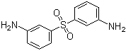 3,3'-二氨基二苯砜分子结构 (CAS 599-61-1)