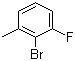 2-溴-3-氟甲苯分子结构 (CAS 59907-13-0)