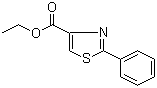 structure of CAS# 59937-01-8, 2-Phenylthiazole-4-carboxylic acid ethyl ester