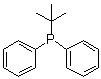 structure of CAS# 6002-34-2, tert-Butyldiphenylphosphine;Diphenyl-tert-butylphosphine; NSC 244302