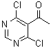 5-乙酰基-4,6-二氯嘧啶分子结构 (CAS 60025-06-1)