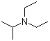 二乙基异丙基胺分子结构 (CAS 6006-15-1)