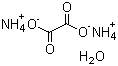 草酸铵分子结构 (CAS 6009-70-7)