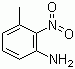 structure of CAS# 601-87-6, 3-Methyl-2-nitroaniline;3-Methyl-2-nitrobenzenamine