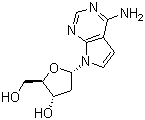 2'-脱氧杀结核菌素分子结构 (CAS 60129-59-1)