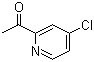 1-(4-氯吡啶)-2-乙酮分子结构 (CAS 60159-37-7)