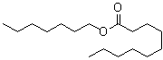 癸酸庚酯分子结构 (CAS 60160-17-0)