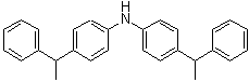4-(1-苯基乙基)-N-[4-(1-苯基乙基)苯基]苯胺分子结构 (CAS 60160-25-0)