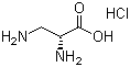 3-氨基-D-丙氨酸盐酸盐分子结构 (CAS 6018-56-0)