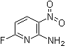 6-氟-3-硝基-2-吡啶胺分子结构 (CAS 60186-21-2)