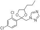丙环唑分子结构 (CAS 60207-90-1)