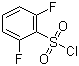 2,6-二氟苯磺酰氯分子结构 (CAS 60230-36-6)