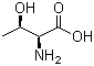L-苏氨酸分子结构 (CAS 6028-28-0)