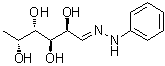 D-岩藻糖苯基腙分子结构 (CAS 6035-58-1)