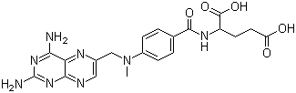 氨甲蝶呤分子结构 (CAS 60388-53-6)