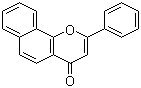 7,8-苯并黄酮分子结构 (CAS 604-59-1)