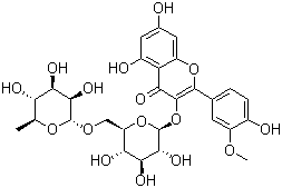 结构式 CAS# 604-80-8, 水仙苷