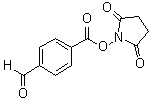 4-甲酰基苯甲酸琥珀酰亚胺基酯分子结构 (CAS 60444-78-2)
