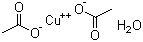 醋酸铜分子结构 (CAS 6046-93-1)