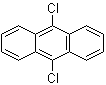 9,10-二氯蒽分子结构 (CAS 605-48-1)