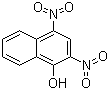 2,4-二硝基-1-萘酚分子结构 (CAS 605-69-6)