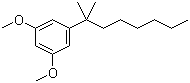 1-(1,1-Dimethylheptyl)-3,5-dimethoxybenzene molecular structure (CAS 60526-81-0)