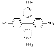 四(4-氨基苯基)甲烷分子结构 (CAS 60532-63-0)