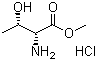 Methyl D-threoninate hydrochloride molecular structure (CAS 60538-15-0)