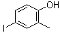 4-碘-2-甲基苯酚分子结构 (CAS 60577-30-2)