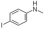 结构式 CAS# 60577-34-6, 4-碘-N-甲基苯胺