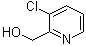3-氯-2-吡啶甲醇分子结构 (CAS 60588-81-0)