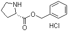 L-脯氨酸苄酯盐酸盐分子结构 (CAS 60668-01-1)