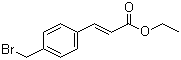 4-溴甲基肉桂酸乙酯分子结构 (CAS 60682-98-6)