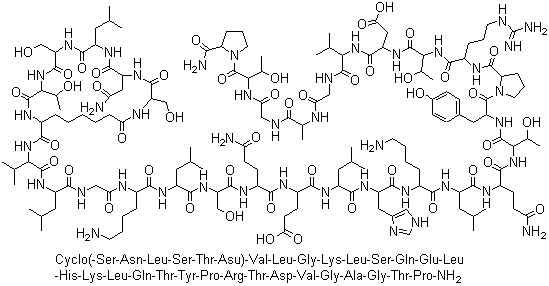 依降钙素分子结构 (CAS 60731-46-6)