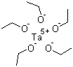 乙醇钽分子结构 (CAS 6074-84-6)