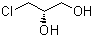 结构式 CAS# 60827-45-4, (S)-3-氯-1,2-丙二醇